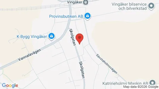 Apartments for rent i Vingåker - kort over placeringen
