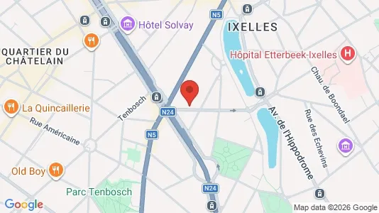 Apartments for rent in Brussels Elsene - Photo from Google Street View