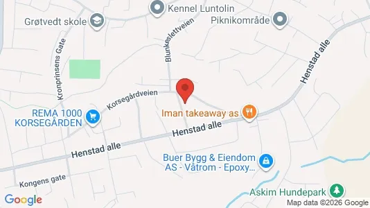 Apartments for rent i Askim - kort over placeringen