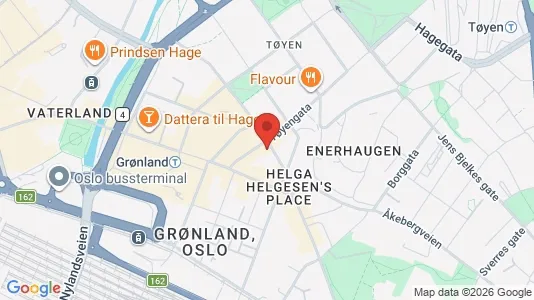 Apartments for rent i Oslo Gamle Oslo - kort over placeringen