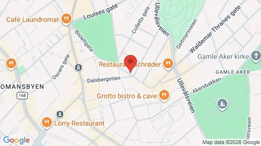 Apartments for rent i Oslo St. Hanshaugen - kort over placeringen