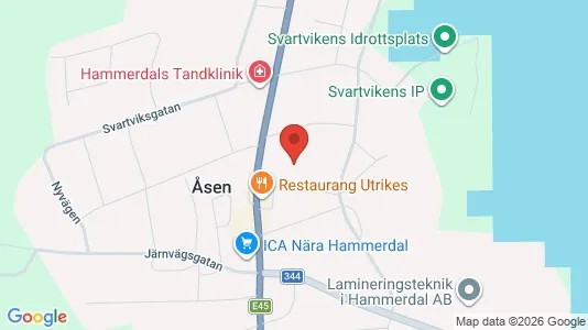 Apartments for rent i Strömsund - kort over placeringen