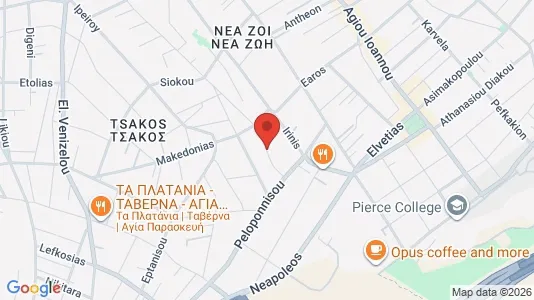 Apartments for rent i Agia Paraskevi - kort over placeringen