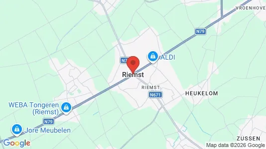 Apartments for rent i Riemst - kort over placeringen