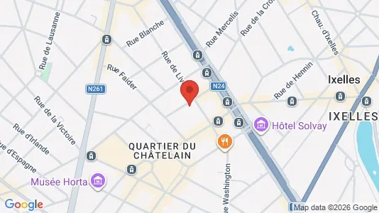 Apartments for rent in Brussels Elsene - Photo from Google Street View