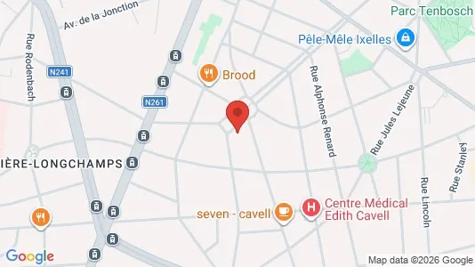 Apartments for rent in Brussels Elsene - Photo from Google Street View