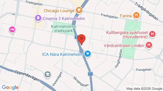 Apartments for rent i Katrineholm - kort over placeringen