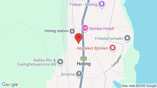 Apartments for rent i Strömsund - kort over placeringen