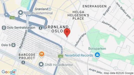 Apartments for rent i Oslo Gamle Oslo - kort over placeringen