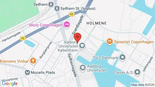 Apartments for rent i Copenhagen SV - kort over placeringen