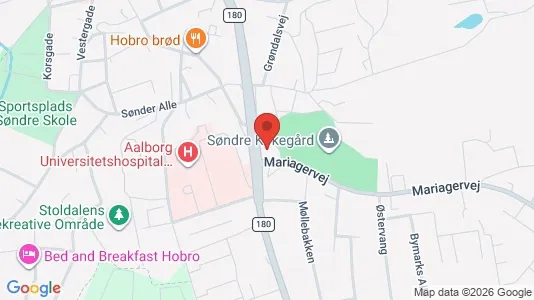 Apartments for rent i Hobro - kort over placeringen