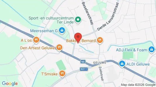 Apartments for rent i Wervik - kort over placeringen