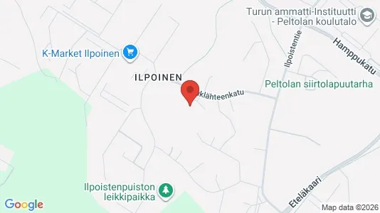 Apartments for rent i Turku - kort over placeringen