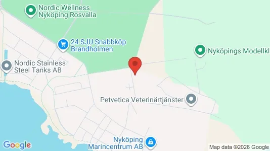 Apartments for rent i Nyköping - kort over placeringen