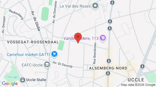 Apartments for rent in Brussels Ukkel - Photo from Google Street View