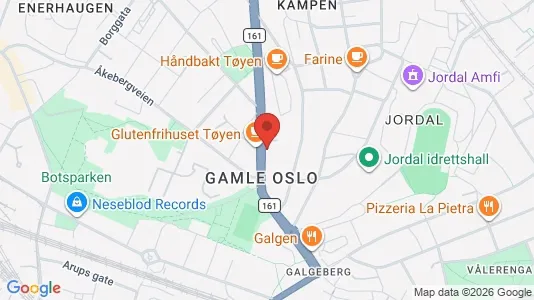 Apartments for rent i Oslo Gamle Oslo - kort over placeringen