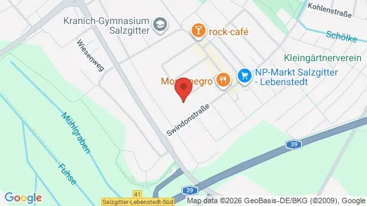 Apartments for rent i Salzgitter - kort over placeringen