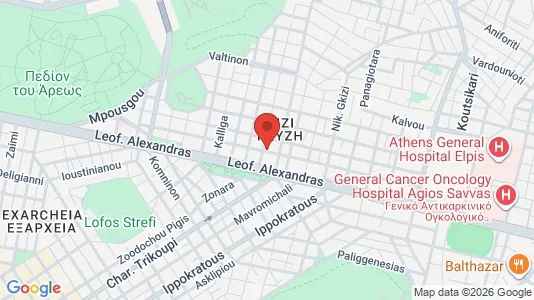 Apartments for rent i Athens Ampelokipoi - kort over placeringen