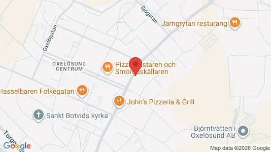 Apartments for rent i Oxelösund - kort over placeringen