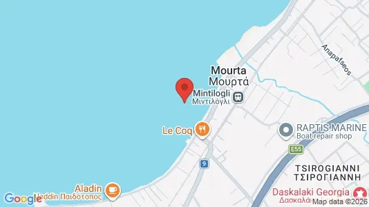 Apartments for rent i Patras - kort over placeringen