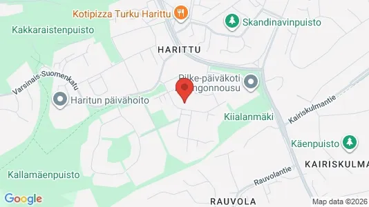 Apartments for rent i Turku - kort over placeringen