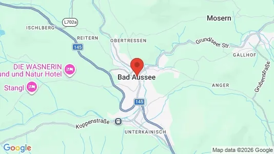 Apartments for rent i Bad Aussee - kort over placeringen