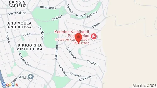 Apartments for rent i Glyfada - kort over placeringen