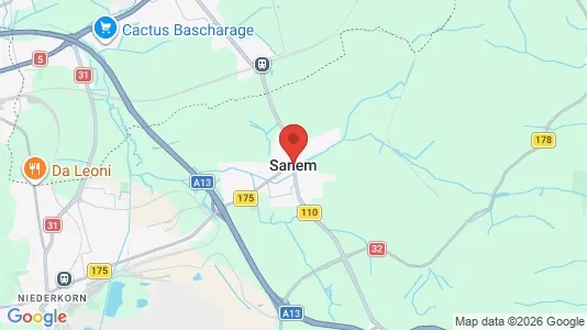 Rooms for rent i Sanem - kort over placeringen