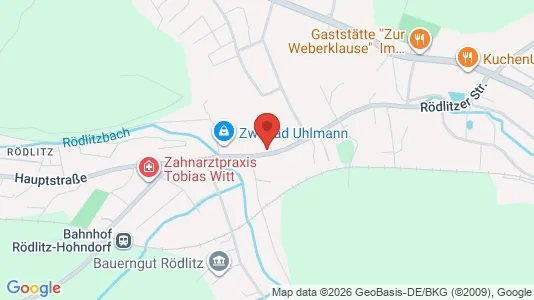 Apartments for rent i Zwickau - kort over placeringen