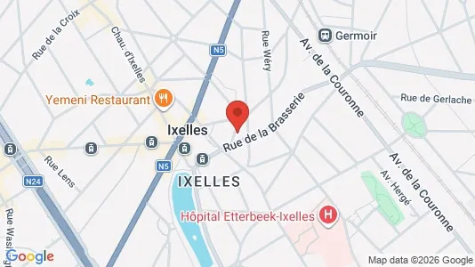 Apartments for rent in Brussels Elsene - Photo from Google Street View