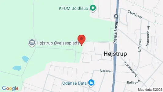 Apartments for rent i Odense V - kort over placeringen