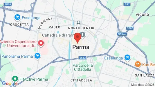 Houses for rent i Parma - kort over placeringen
