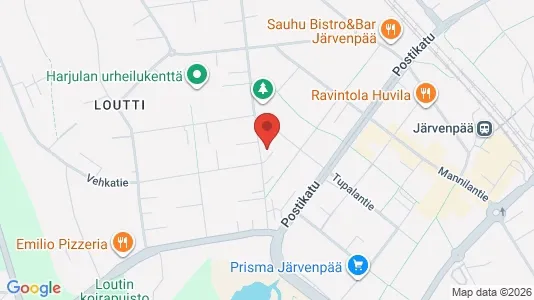 Apartments for rent i Järvenpää - kort over placeringen