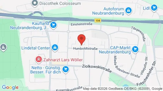 Apartments for rent i Mecklenburgische Seenplatte - kort over placeringen