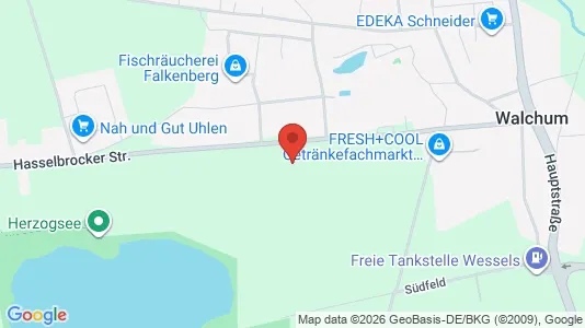 Apartments for rent i Emsland - kort over placeringen