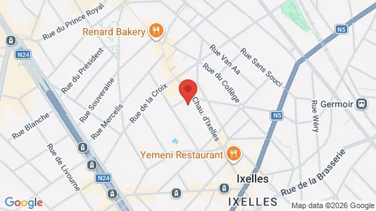 Apartments for rent in Brussels Elsene - Photo from Google Street View