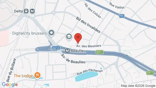 Apartments for rent in Brussels Oudergem - Photo from Google Street View
