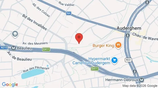 Apartments for rent in Brussels Oudergem - Photo from Google Street View