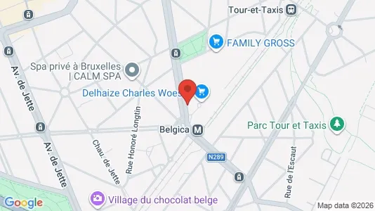 Apartments for rent in Brussels Jette - Photo from Google Street View