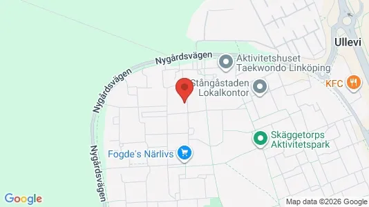 Apartments for rent i Linköping - kort over placeringen