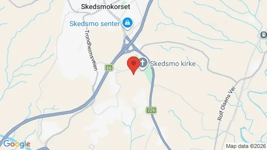 Houses for rent i Skedsmo - kort over placeringen