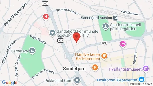 Apartments for rent in Sandefjord - Photo from Google Street View