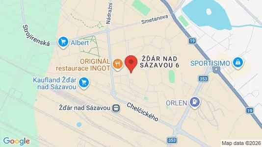 Apartments for rent in Žďár nad Sázavou - Photo from Google Street View