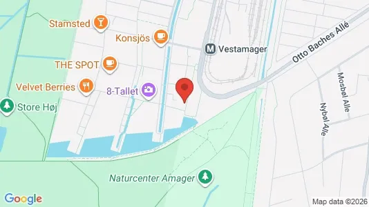 Apartments for rent i Copenhagen S - kort over placeringen
