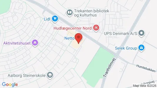 Apartments for rent i Aalborg Øst - kort over placeringen
