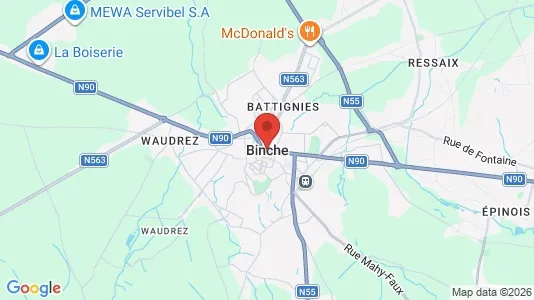 Apartments for rent in Binche - Photo from Google Street View