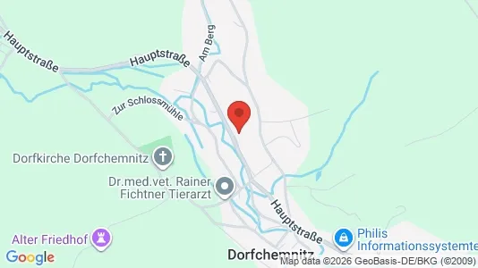 Apartments for rent i Central Saxony - kort over placeringen