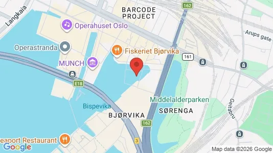 Apartments for rent i Oslo Gamle Oslo - kort over placeringen
