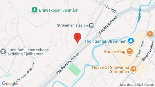 Apartments for rent i Skedsmo - kort over placeringen