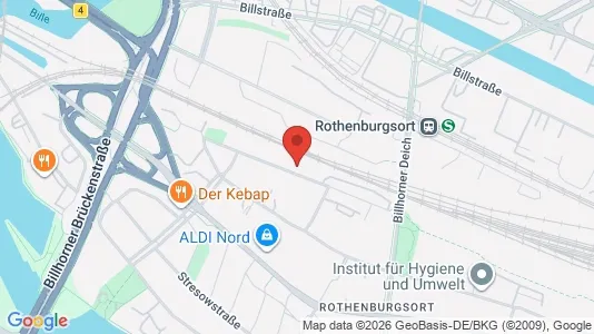 Apartments for rent i Hamburg Mitte - kort over placeringen